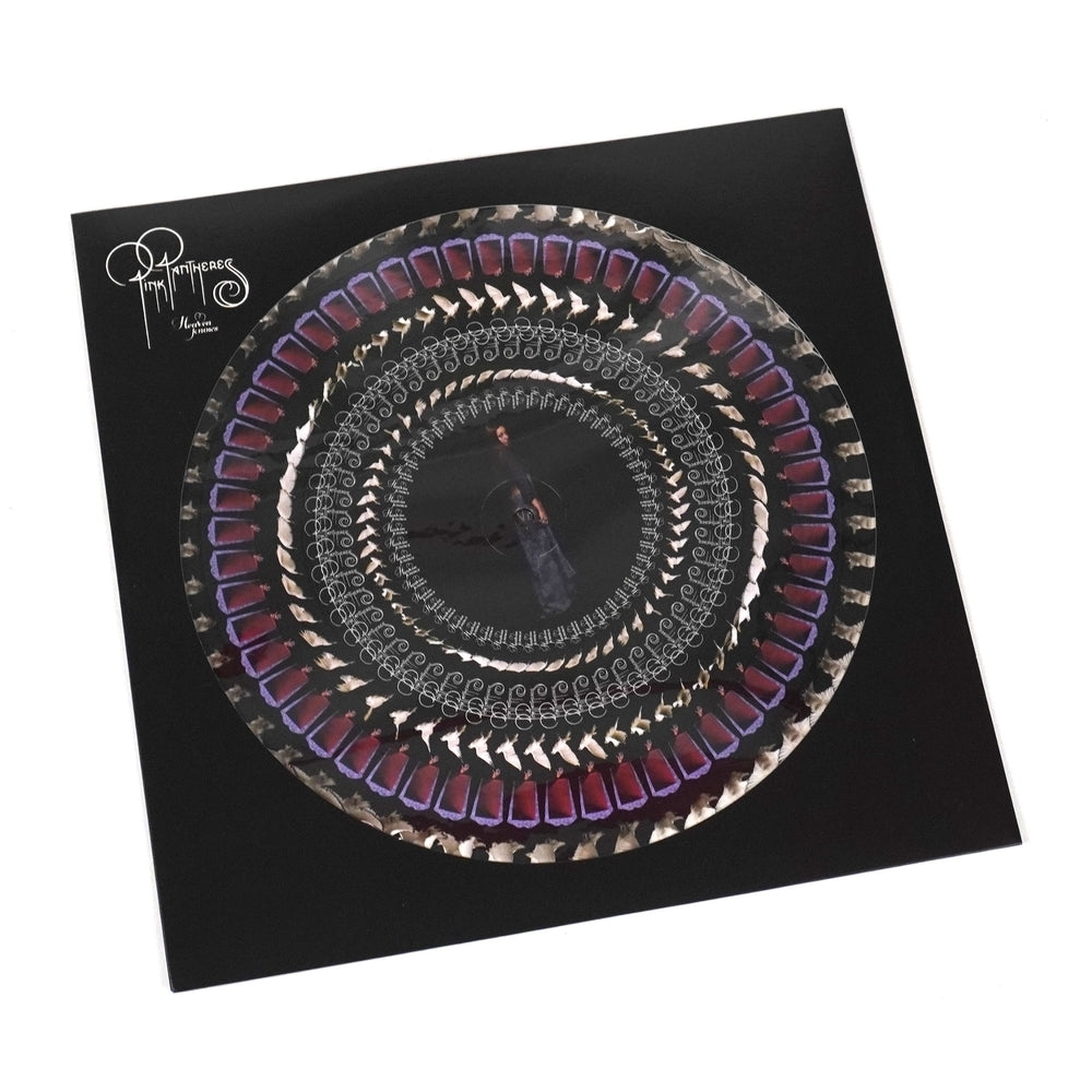 Pink Pantheress 'To Hell With It' Art Print - Black with Purple Accent Circle